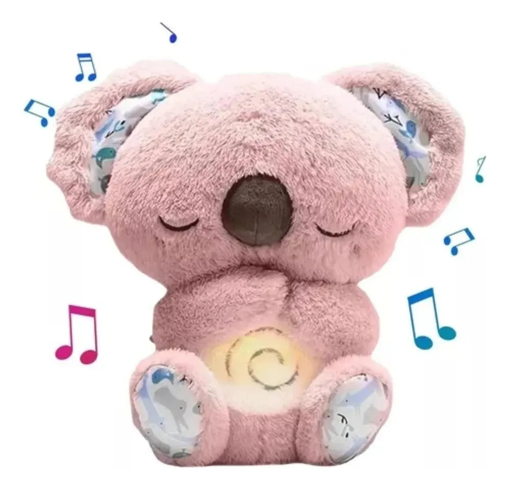 Peluche Koala que Respira + Lámpara de Tulipanes de Regalo