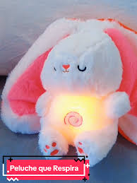 Peluche Conejito que Respira - GRATIS UNA LAMPARA DE TULIPANES